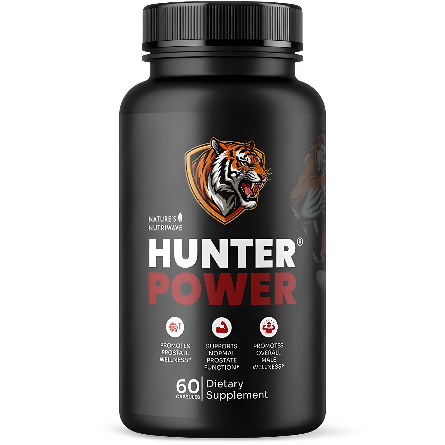 HunterPower – Hunter Power Daily Botanical Supplement with Saw Palmetto, Tongkat Ali, Nettle, Wild Yam & Horny Goat Weed – Non-GMO, Stimulant-Free Formula, Made in USA – 60 Capsules, 1 Month Supply Nature’s NutriWave buy supplements canada