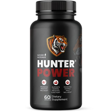 HunterPower – Hunter Power Daily Botanical Supplement with Saw Palmetto, Tongkat Ali, Nettle, Wild Yam & Horny Goat Weed – Non-GMO, Stimulant-Free Formula, Made in USA – 60 Capsules, 1 Month Supply Nature’s NutriWave buy supplements canada