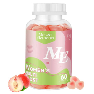 Methylated Multivitamin for Women Gummies，Inositol, Folate, Vitamins A C D3 E B12 K2, Herbal & Mineral Blend, Daily Vegan Gummy MOSEA ELEMENTS buy supplements canada