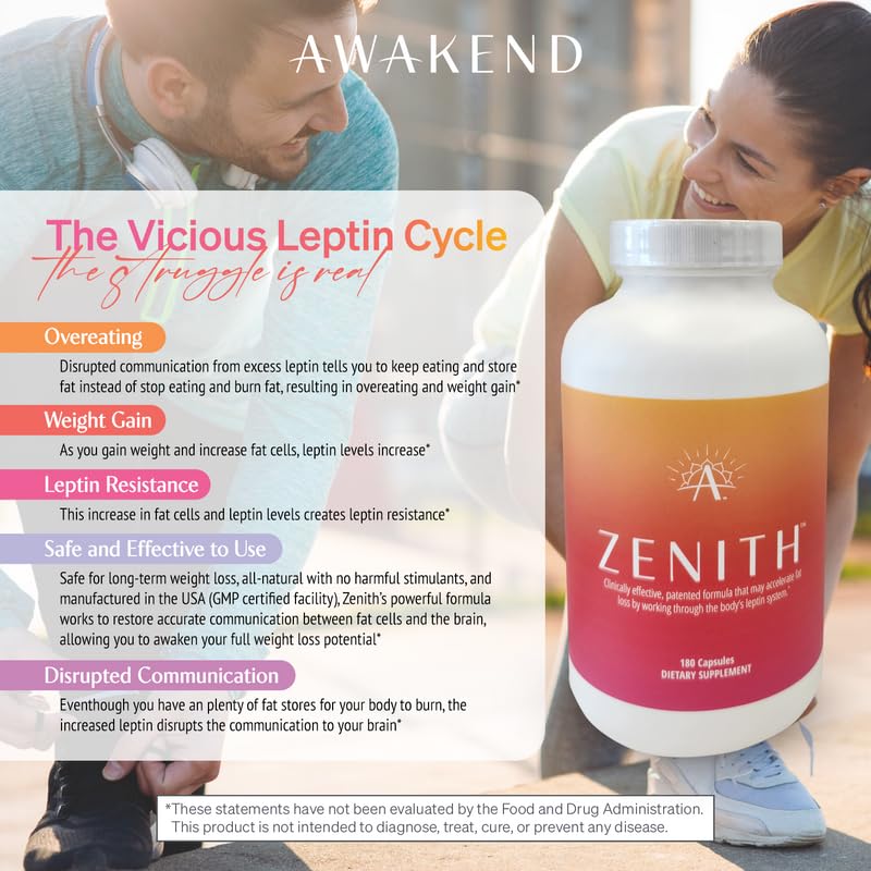 Awakend Leptin Supplement - Start Taking No Stimullants, All Natural Polysaccharides AWAKEND NATION buy supplements canada