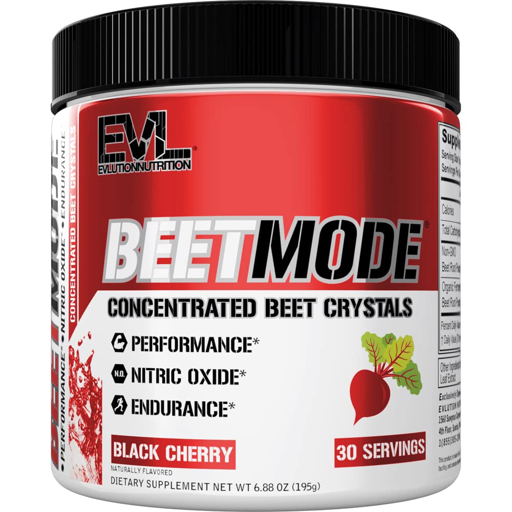 Evlution Nutrition Beet Root Powder Nitric Oxide Booster for Enhanced Energy and Pumps Evlution buy supplements canada