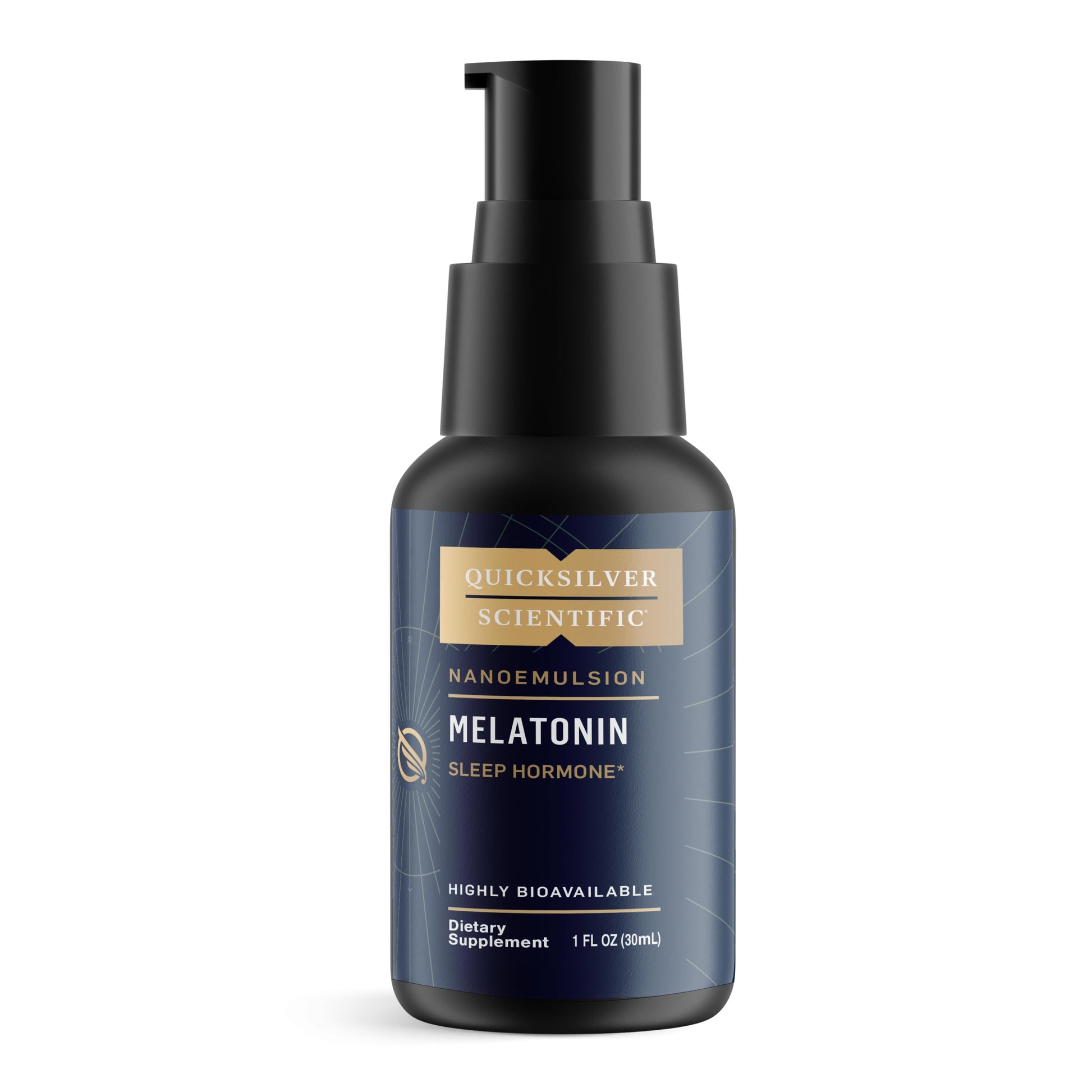 Quicksilver Scientific Liposomal Melatonin - Bedtime, Jet Lag & Immune Support Liquid for Adults - Efficient, Superior Absorption 1mg to Minimize Morning Drowsiness (30 ml) Quicksilver Scientific buy supplements canada