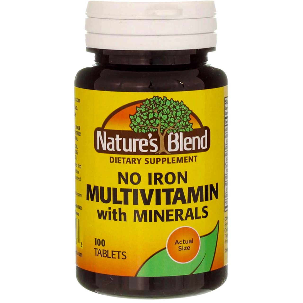 Nature's Blend Multiple Vitamin with Minerals No Iron 100 Tabs Nature's Blend buy supplements canada