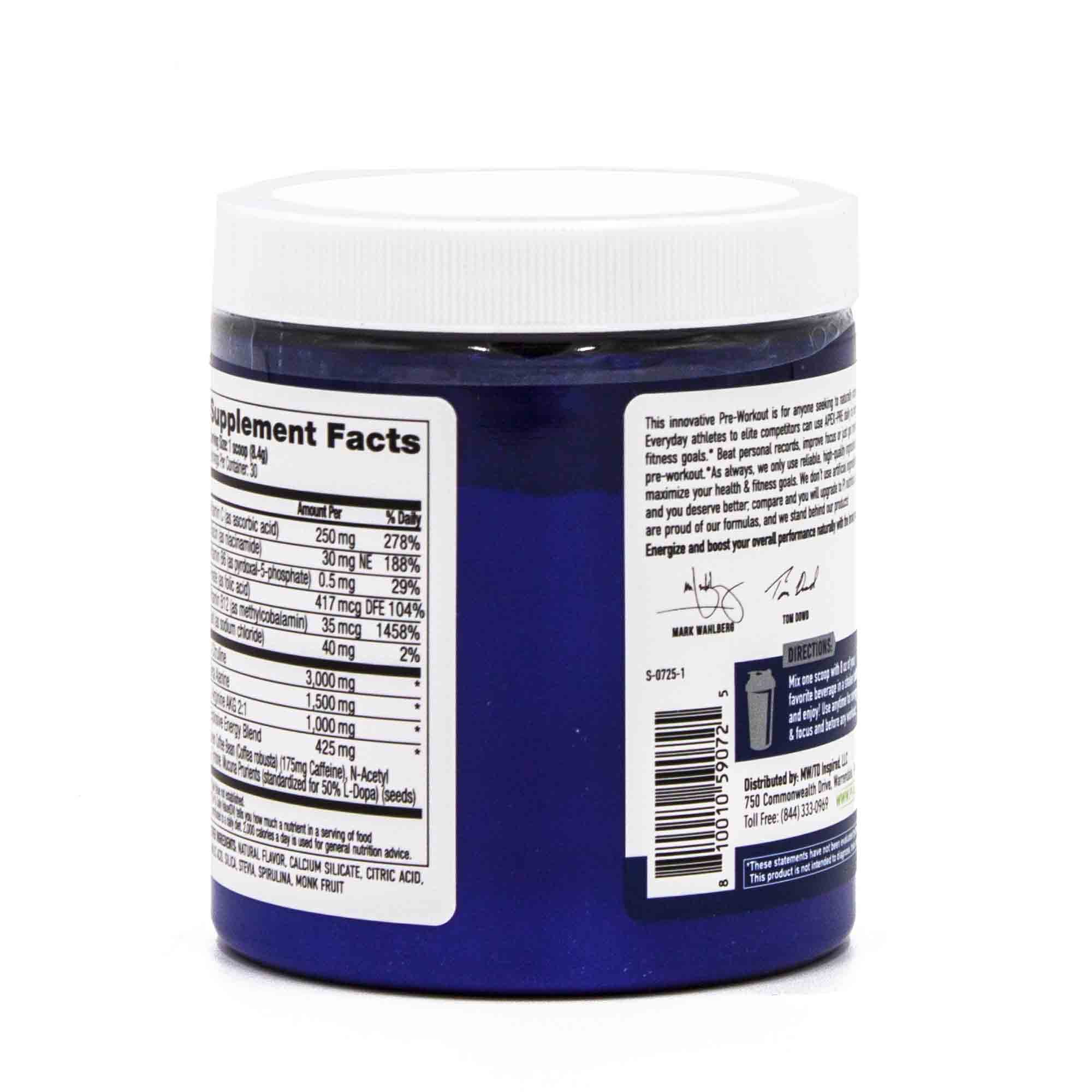 PERFORMANCE INSPIRED Nutrition - APEX Pre Workout Powder - Increase Energy & Endurance PERFORMANCE INSPIRED buy supplements canada