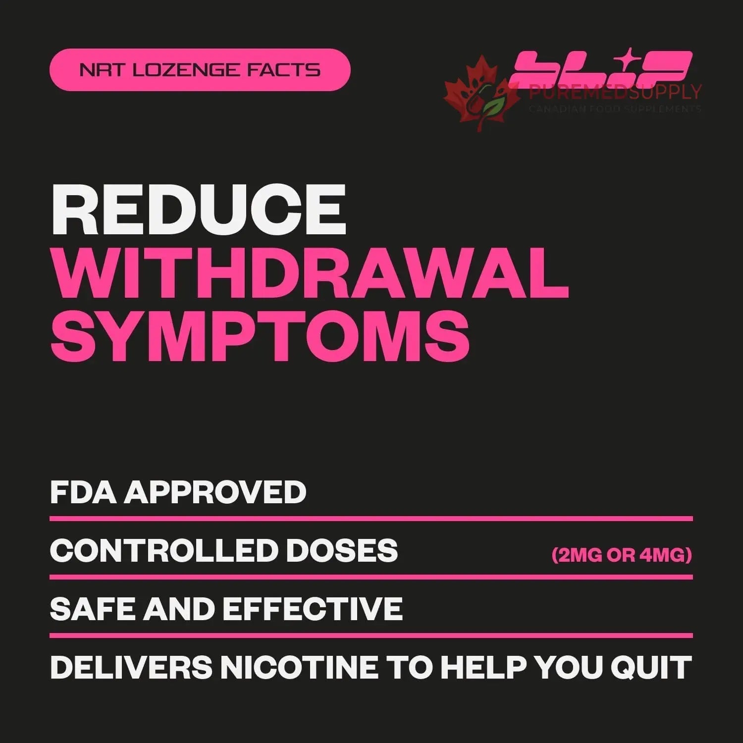 Blip NRT Nicotine Lozenge Mini's - 2mg Mint Flavor (27 Count) - Help Quit Smoking Aid, Reduce Cravings - Nicotine Replacement Blip buy supplements canada