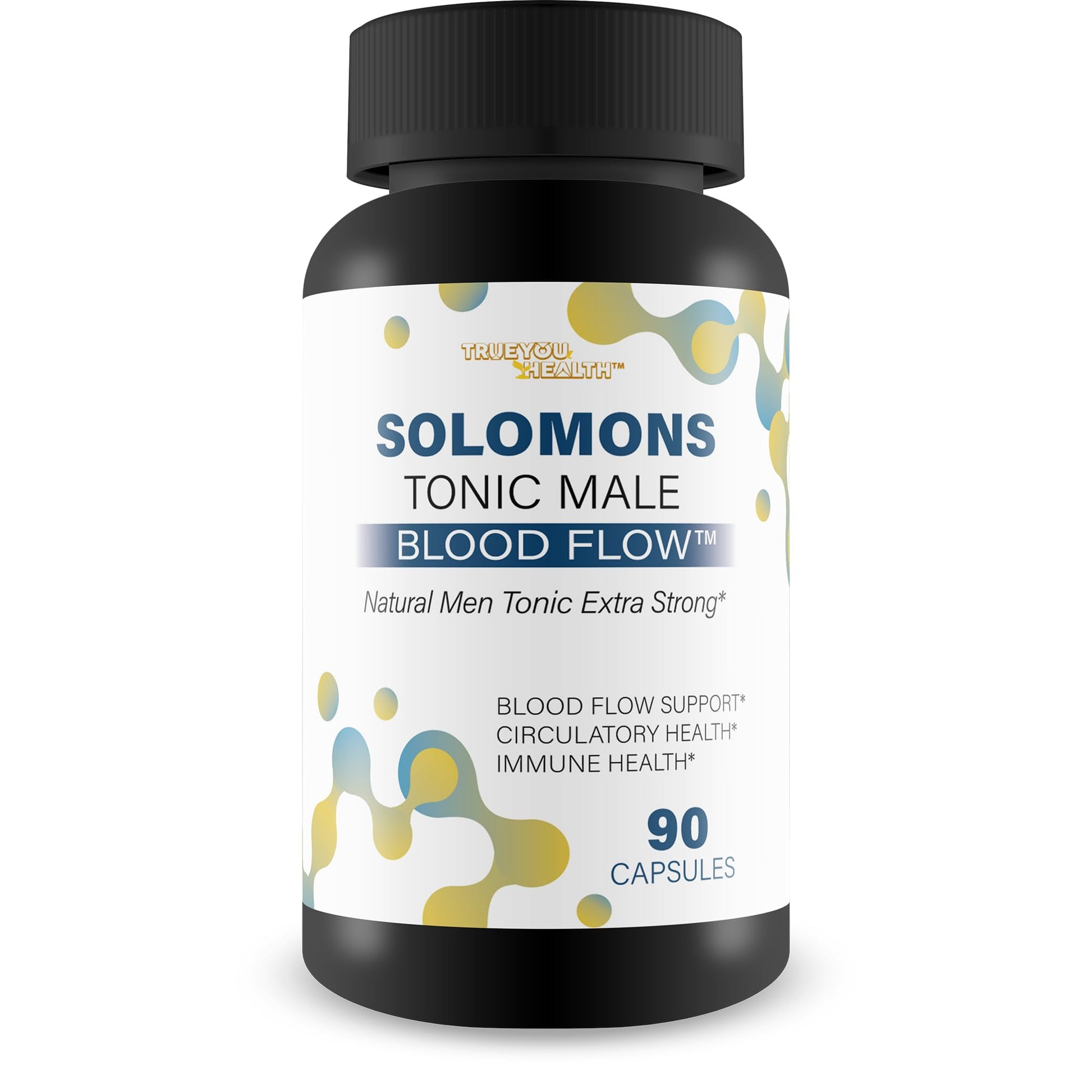 Solomons Tonic - Our Best Mens Blood Flow Supplement - Good Blood Flow Support - Male Blood Flow Capsules - Max Blood Flow Pills - Blood Circulation Supplements for Men - Male Blood Circulation Pills True You Health buy supplements canada