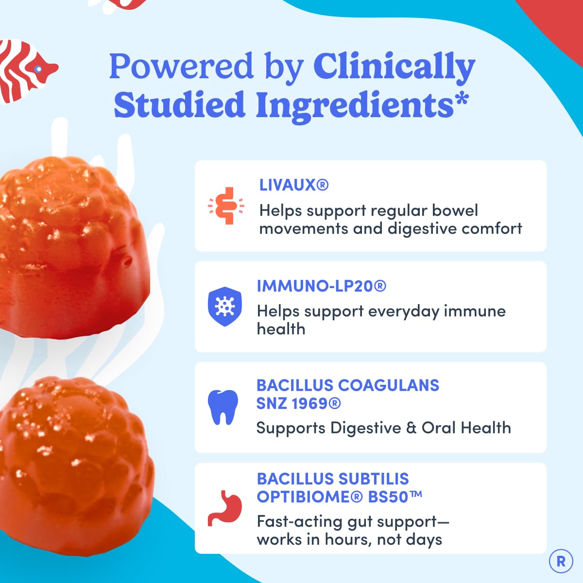 FIRST DAY Teens’ Gut Sustainer Tribiotic Gummies – 3-in-1 Prebiotic, Probiotic & Postbiotic Supplement – Supports Digestive, Skin, Oral & Immune Health, Nutrient Absorption & Growth – 30-Day Supply FIRST DAY buy supplements canada