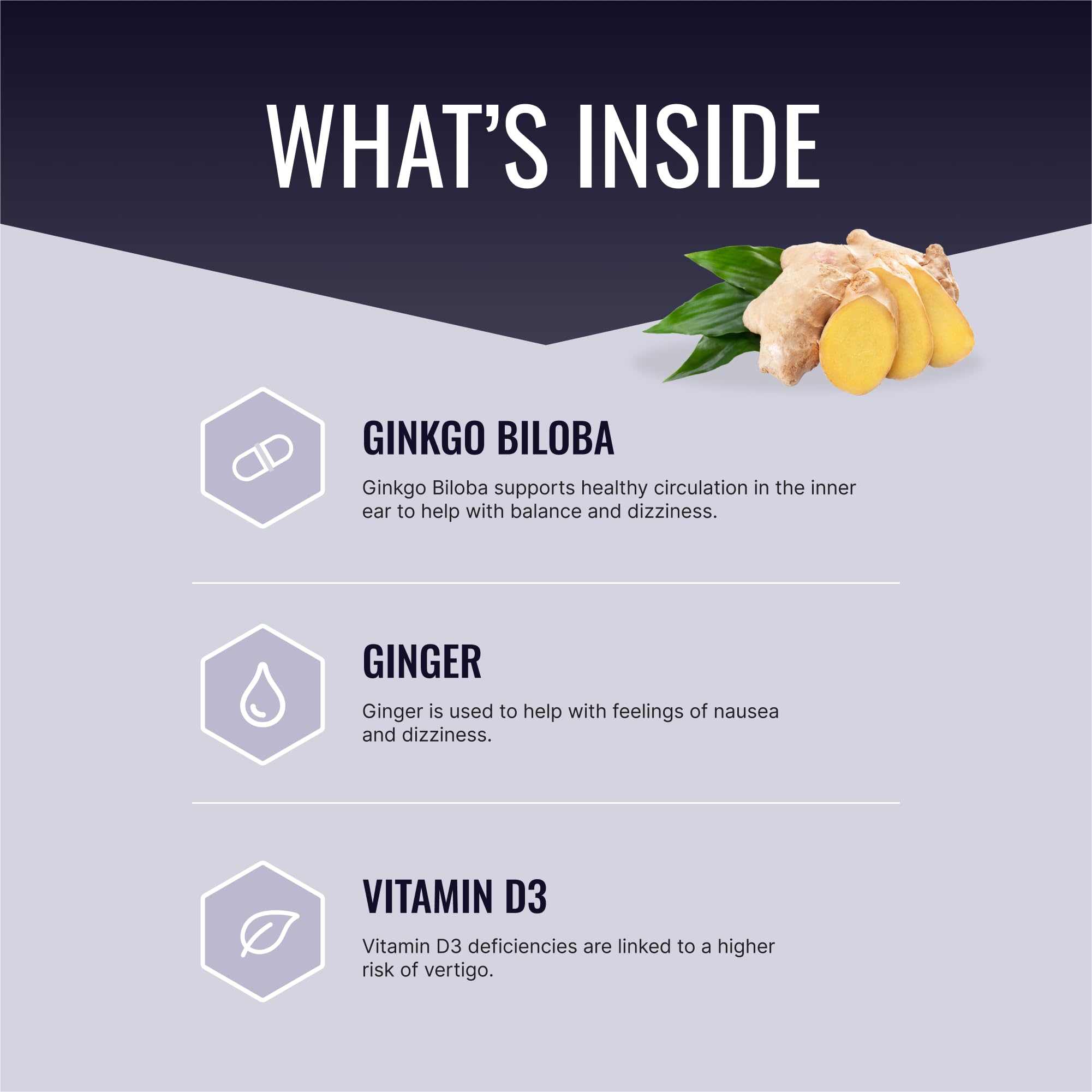 Approved Science VertiSyl - Ginkgo Biloba, Ginger, Vitamin D3, BioPerine - 60 Capsules - 1 Month Supply Approved Science buy supplements canada