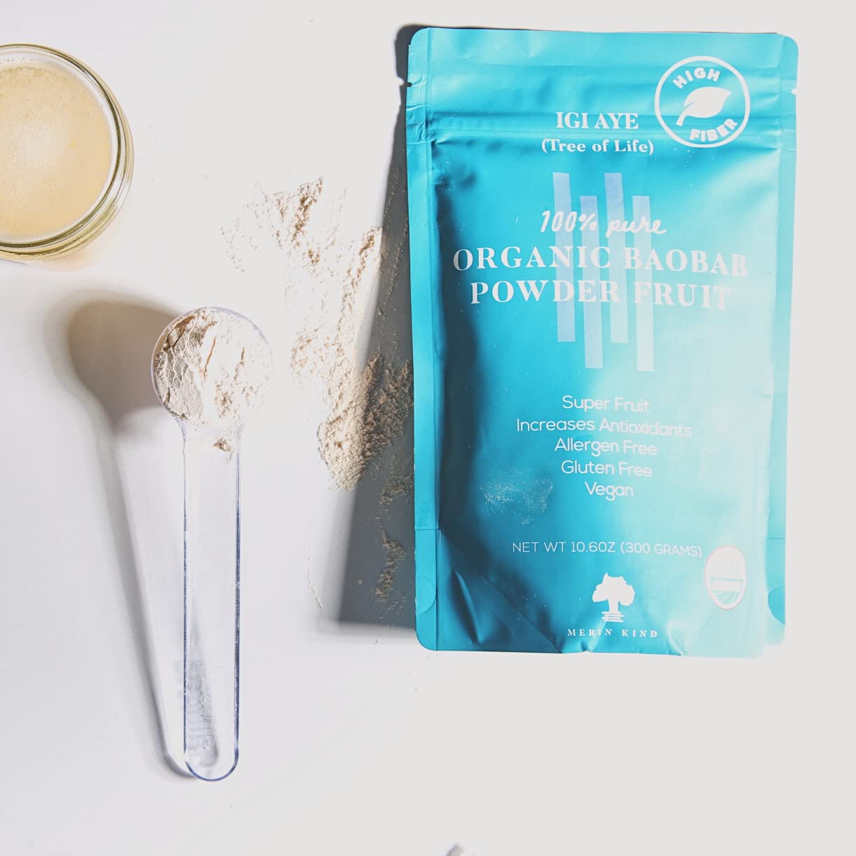 MERIN KIND Organic Baobab Powder - Prebiotic Fiber Supplement MERIN KIND buy supplements canada