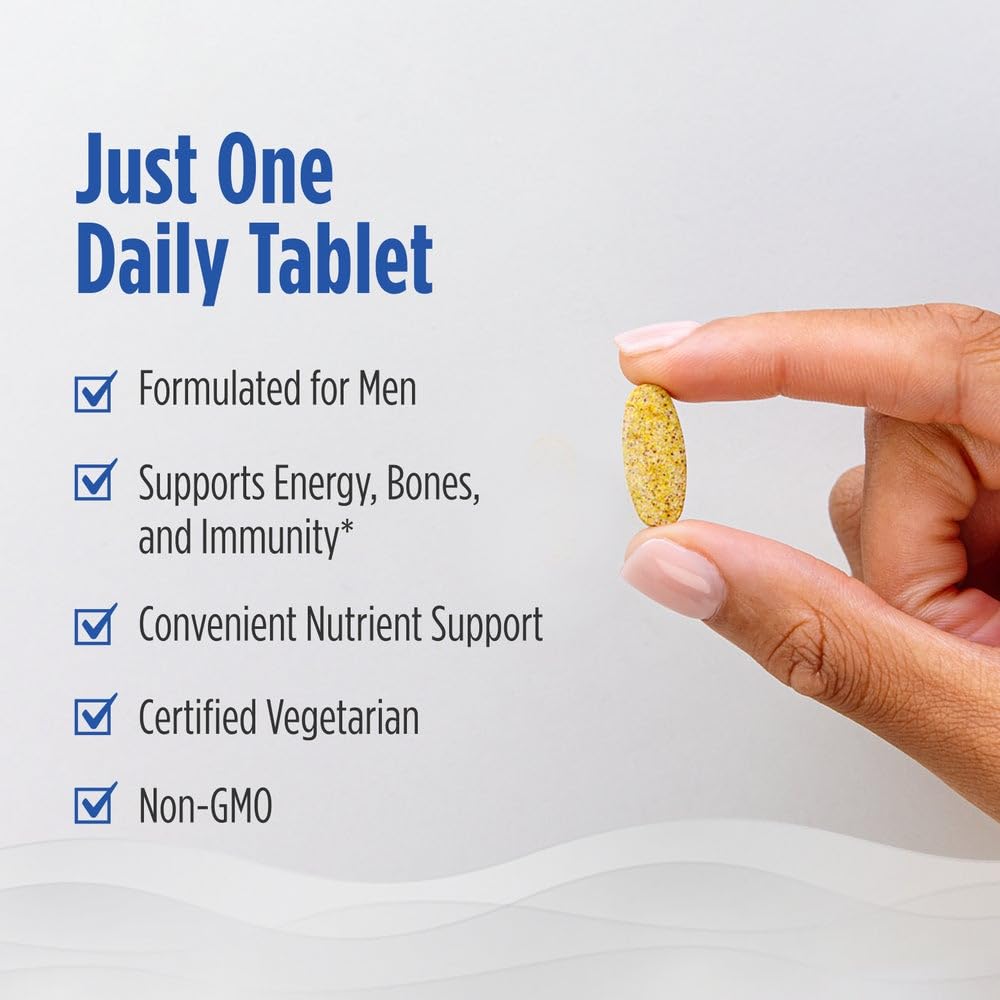 Nordic Naturals Men’s Multivitamin One Daily - Bone, Energy, & Blood-Vessel Support - Immunity Supplement - 20 Essential Nutrients - 30 Tablets - 30 Servings Nordic Naturals buy supplements canada