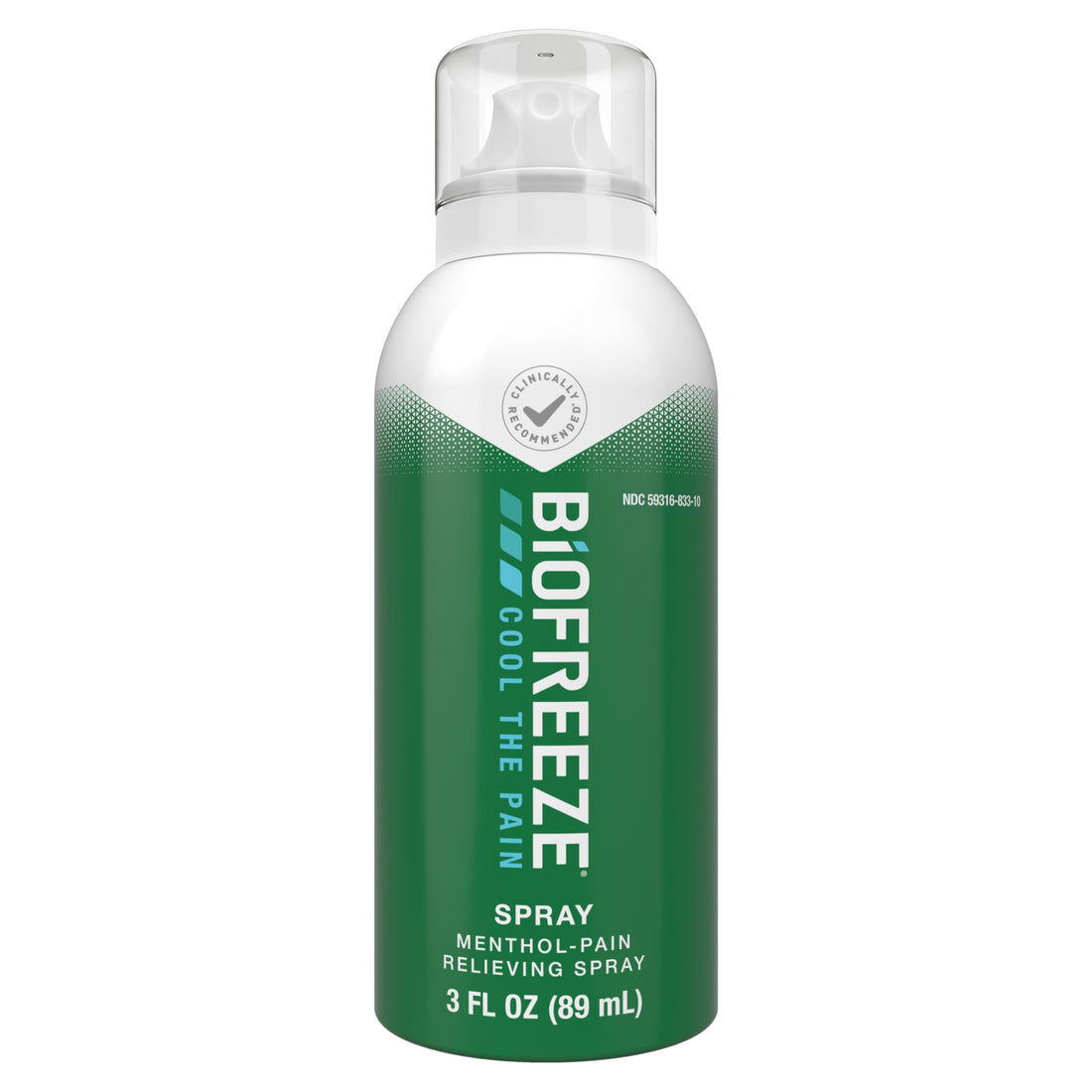 Biofreeze Menthol Pain Relieving Spray 3 FL OZ Colorless Aerosol Spray for Pain Relief Associated with Sore Muscles, Arthritis, Simple Backaches, and Joint Pain (Packaging May Vary) Biofreeze buy supplements canada