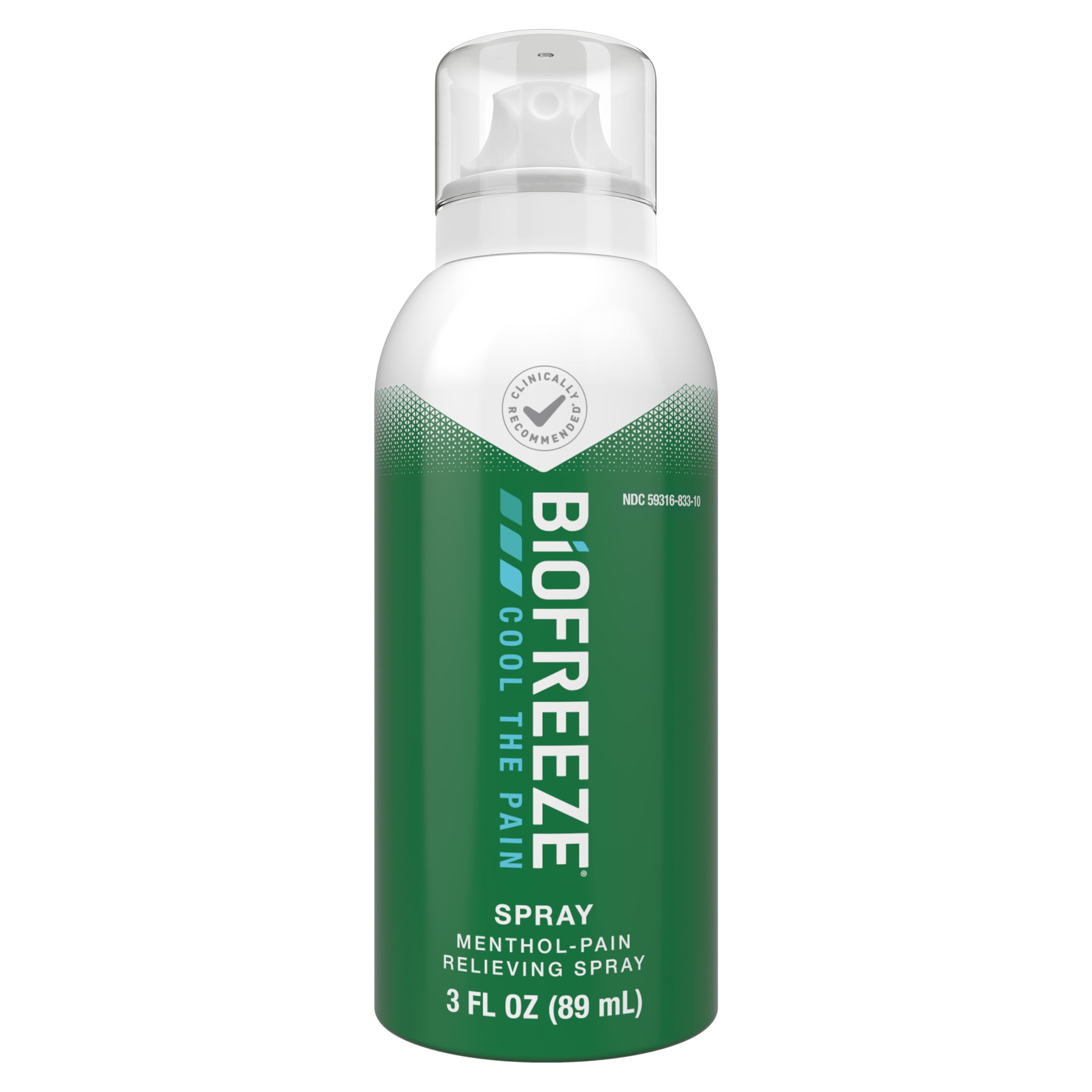 Biofreeze Menthol Pain Relieving Spray 3 FL OZ Colorless Aerosol Spray for Pain Relief Associated with Sore Muscles, Arthritis, Simple Backaches, and Joint Pain (Packaging May Vary) Biofreeze buy supplements canada