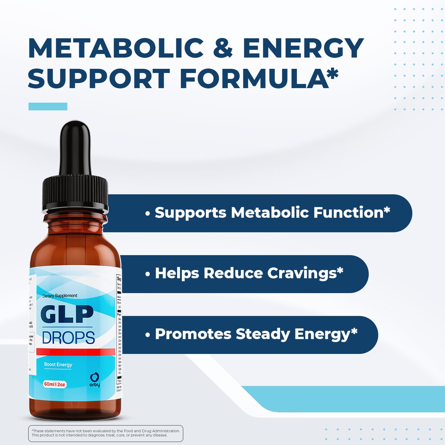 GLP Drops – 100% Natural Herbal Supplement with Maca, Grape Seed, Green Tea & More – Made in USA, Non-GMO, Easy-to-Take Liquid Formula – 60mL (2oz), 30 Servings, 1 Month Supply Orby buy supplements canada