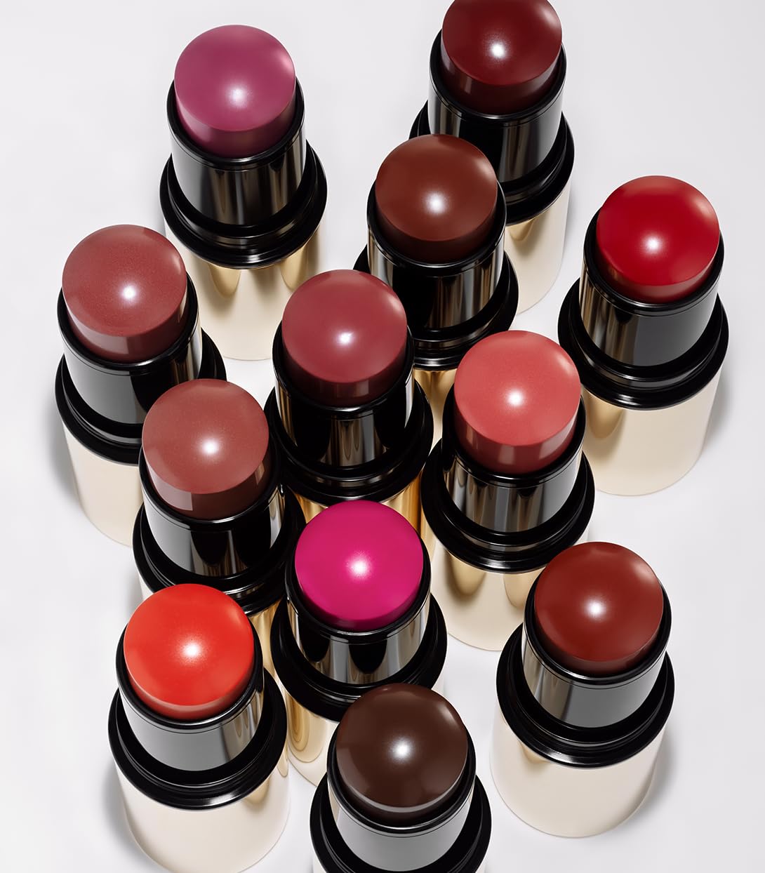 MAKE Beauty Heat Stroke Cream Blush Stick for Cheeks with Natural Hydrating Dewy Finish. Creamy Gel Blush Balm - Shade Baked, Deep Chocolate Brown Cheek Tint MAKE buy supplements canada