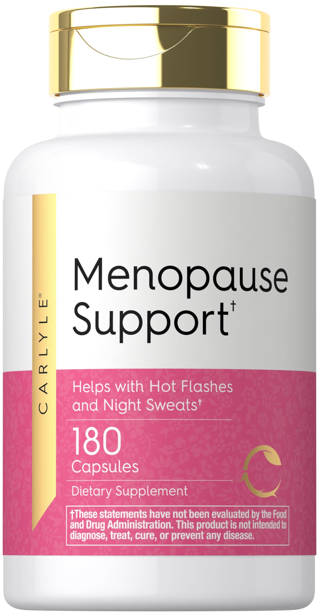 Carlyle Menopause Supplement for Women | 180 Capsules | Helps with Hot Flashes and Night Sweats | Non-GMO, Gluten Free Menopause Support Carlyle buy supplements canada