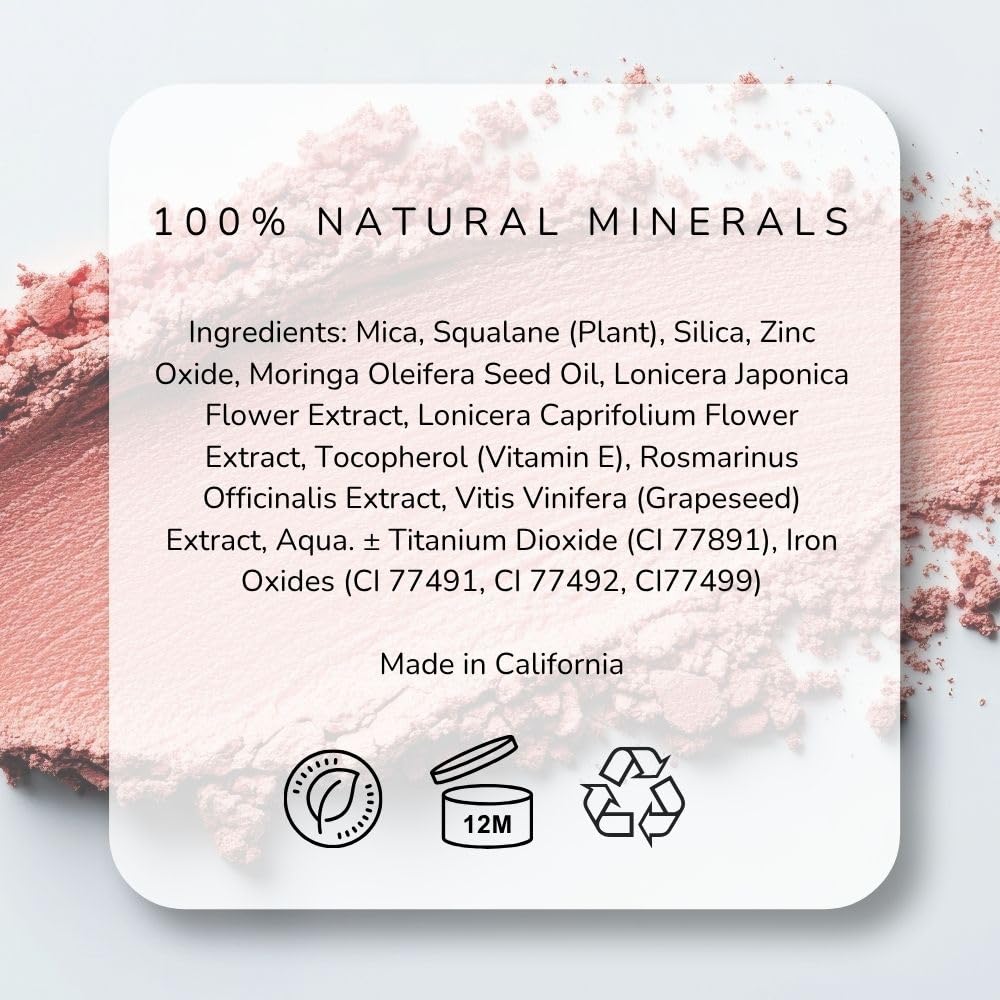 Emani Blush & Bronzer - Natural Mineral Pressed Bronzer for Face - Radiant Skin Blush for Sun Kissed Glow, All Skin Types including Sensitive Skin, Copacabana Emani buy supplements canada