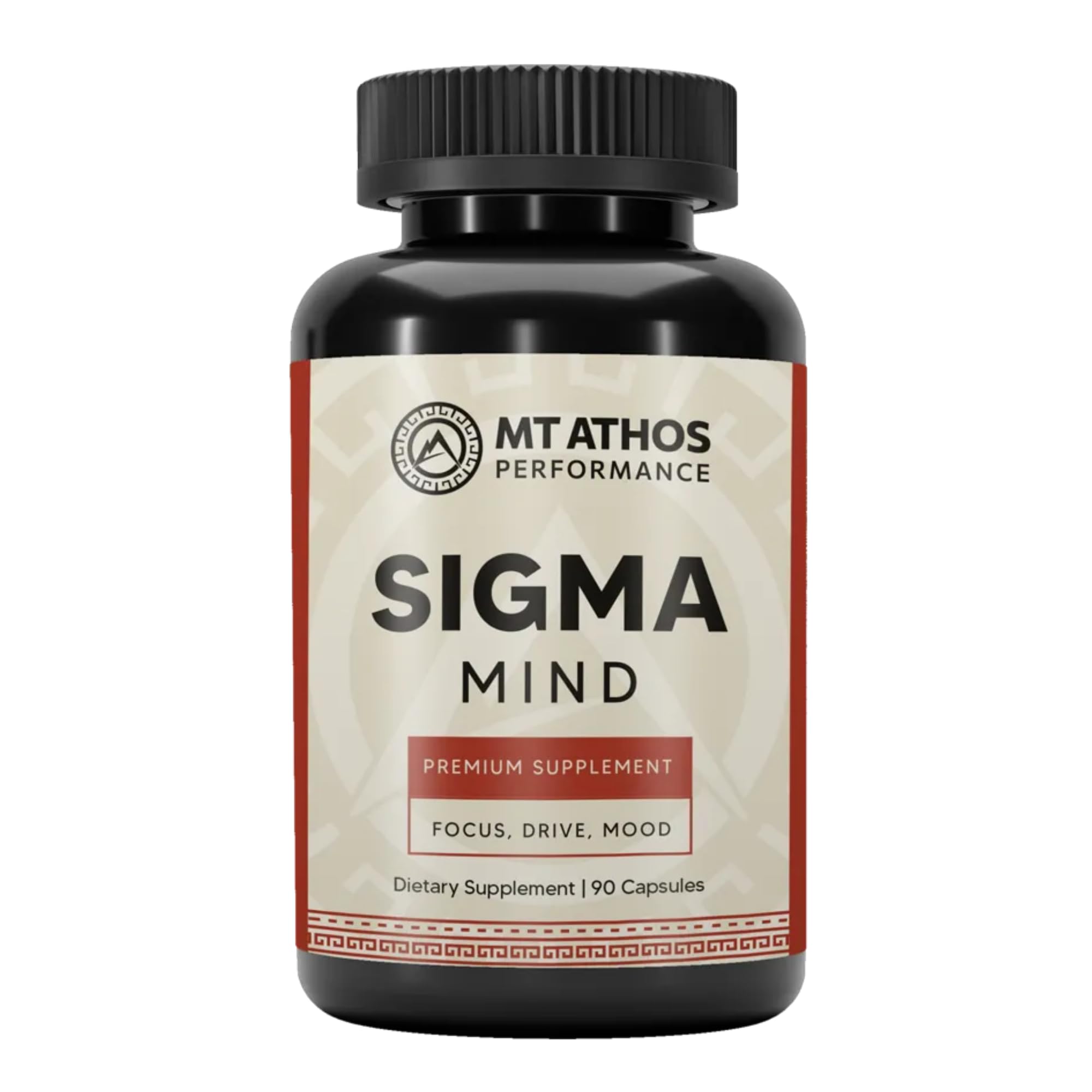 Mt. Athos Performance Sigma Mind | Potent Nootropic Formula to Support Cognitive Function, Improved Focus, Drive, and Mood | 30 Servings, 90 Capsules Mt. Athos Performance buy supplements canada