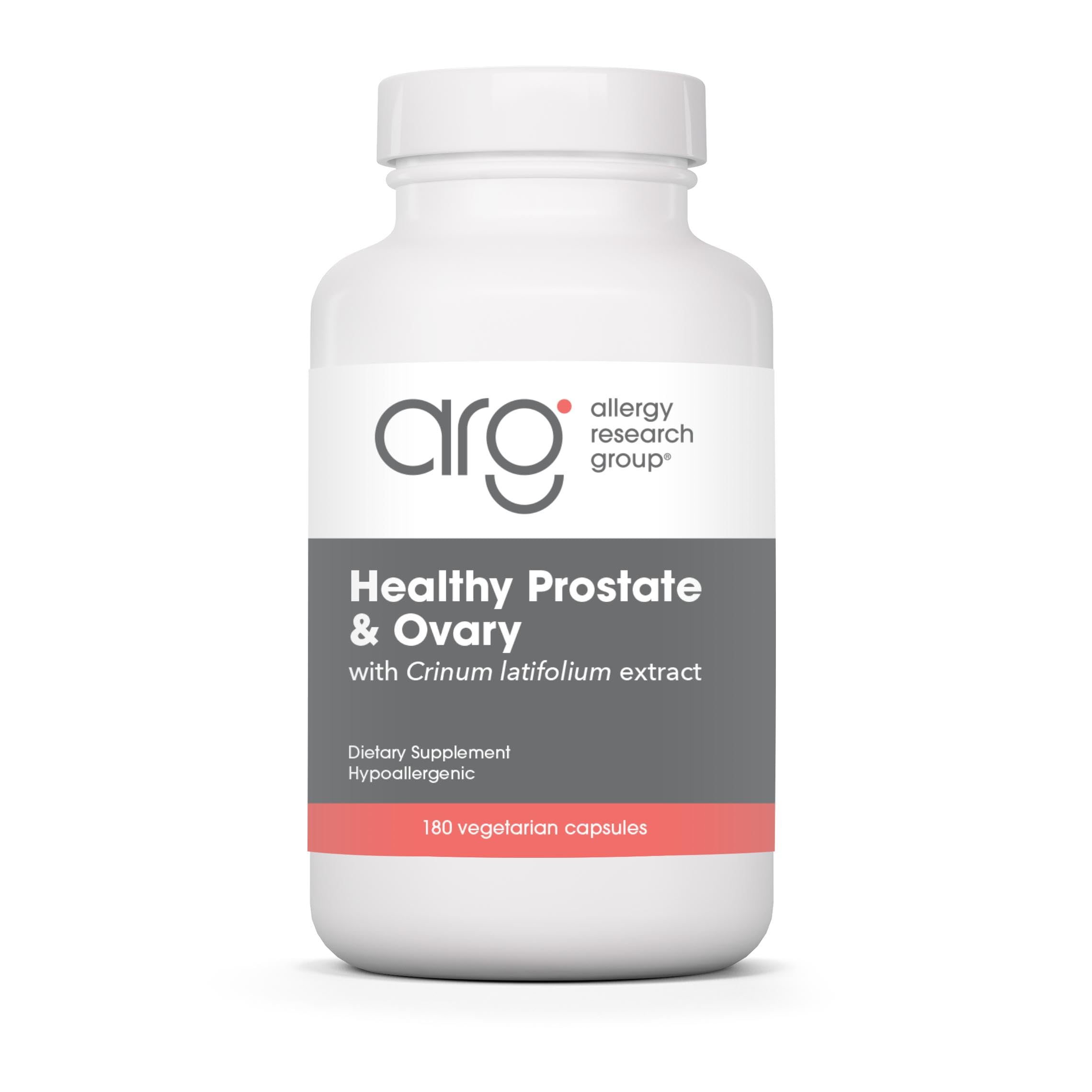 Allergy Research Group Healthy Prostate & Ovary - Traditional Chinese & Vietnamese Herbal Blend with Crinum Latifolium - Supports Reproductive Tissue & Immune Balance - 60 Servings - 180 Capsules Allergy Research Group buy supplements canada