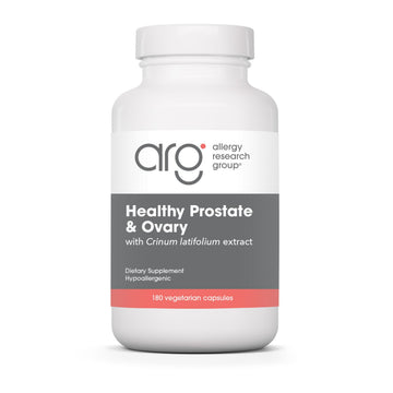 Allergy Research Group Healthy Prostate & Ovary - Traditional Chinese & Vietnamese Herbal Blend with Crinum Latifolium - Supports Reproductive Tissue & Immune Balance - 60 Servings - 180 Capsules Allergy Research Group buy supplements canada