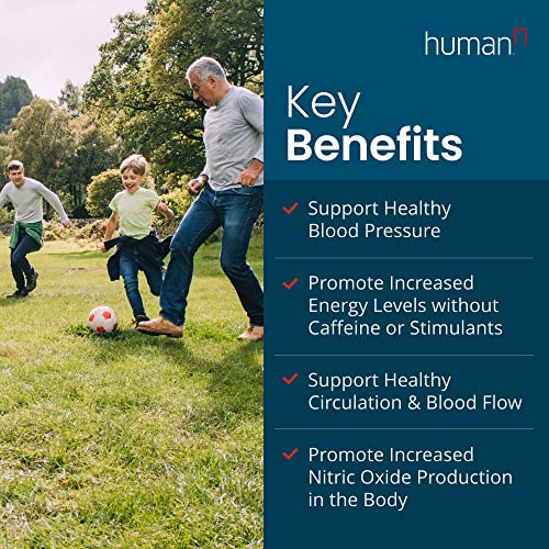 HumanN SuperBeets - Beet Root Powder - Nitric Oxide Boost for Blood Pressure, Circulation & Heart Health Support - Non-GMO Superfood Supplement - Natural Black Cherry Flavor, 30 Servings humanN buy supplements canada