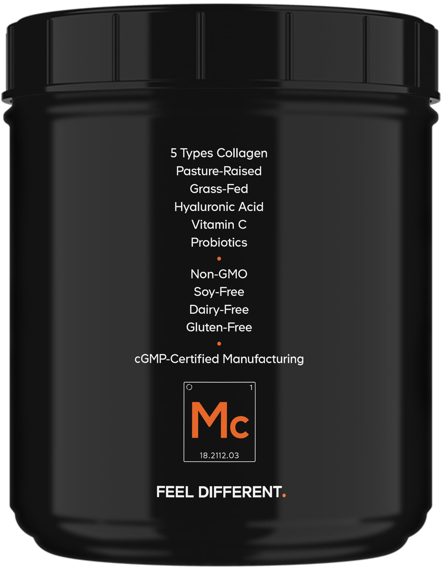 Codeage Multi Collagen Peptides + Probiotics Black Edition, Vitamin C, Hyaluronic Acid Powder Supplement, Grass-Fed, Pasture-Raised, Hydrolyzed, Zero Carbs, Type I, II, III, V & X, Unflavored, 21oz Codeage buy supplements canada