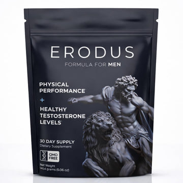ERODUS Formula for Men - Advanced Testosterone Support Powder - Energy & Gym Supplement for Men - Supports Healthy Testosterone Levels & Physical Performance - with Ashwagandha (30 Day Supply) ERODUS buy supplements canada