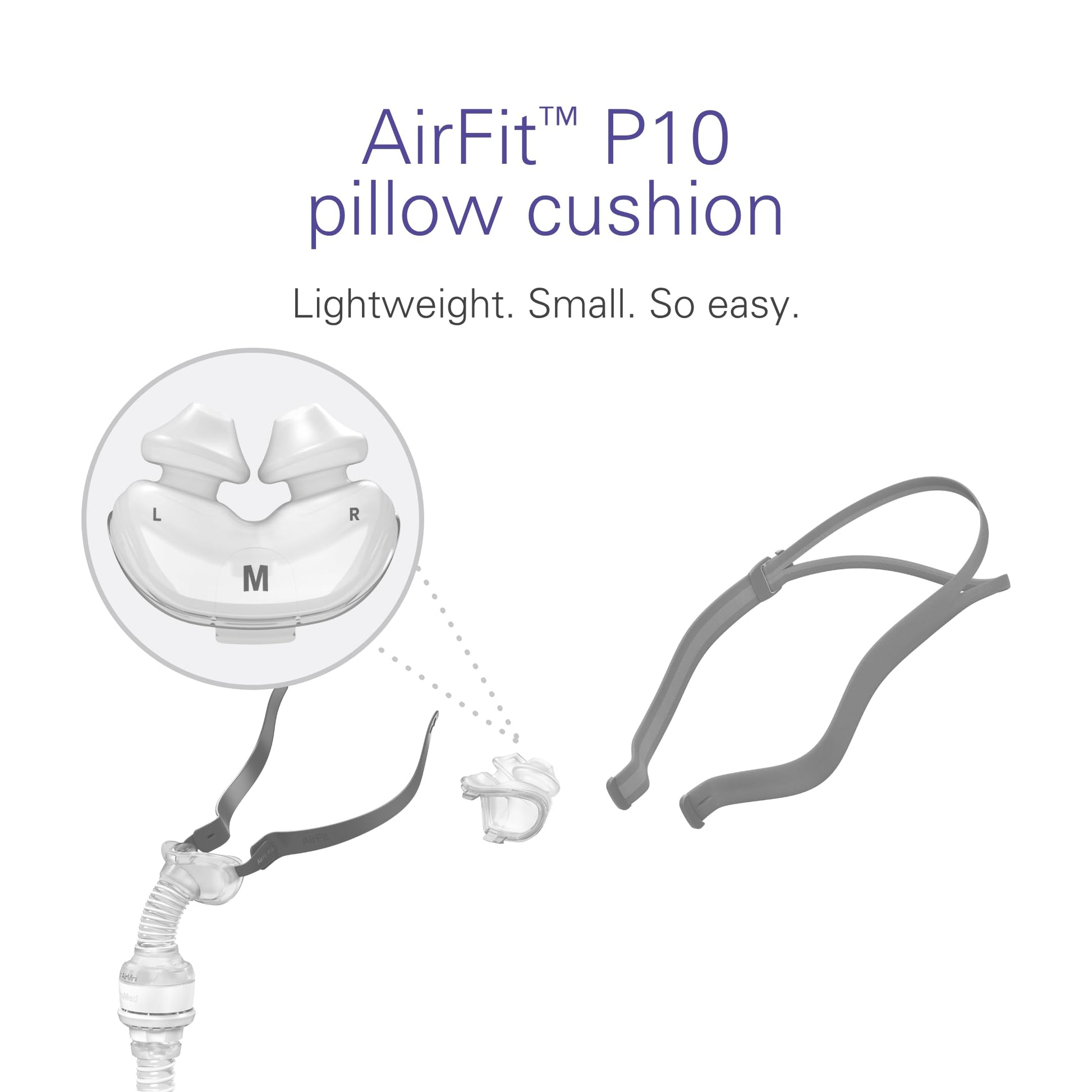 ResMed AirFit P10 Nasal Pillow Replacement Cushion - Medium ResMed buy supplements canada