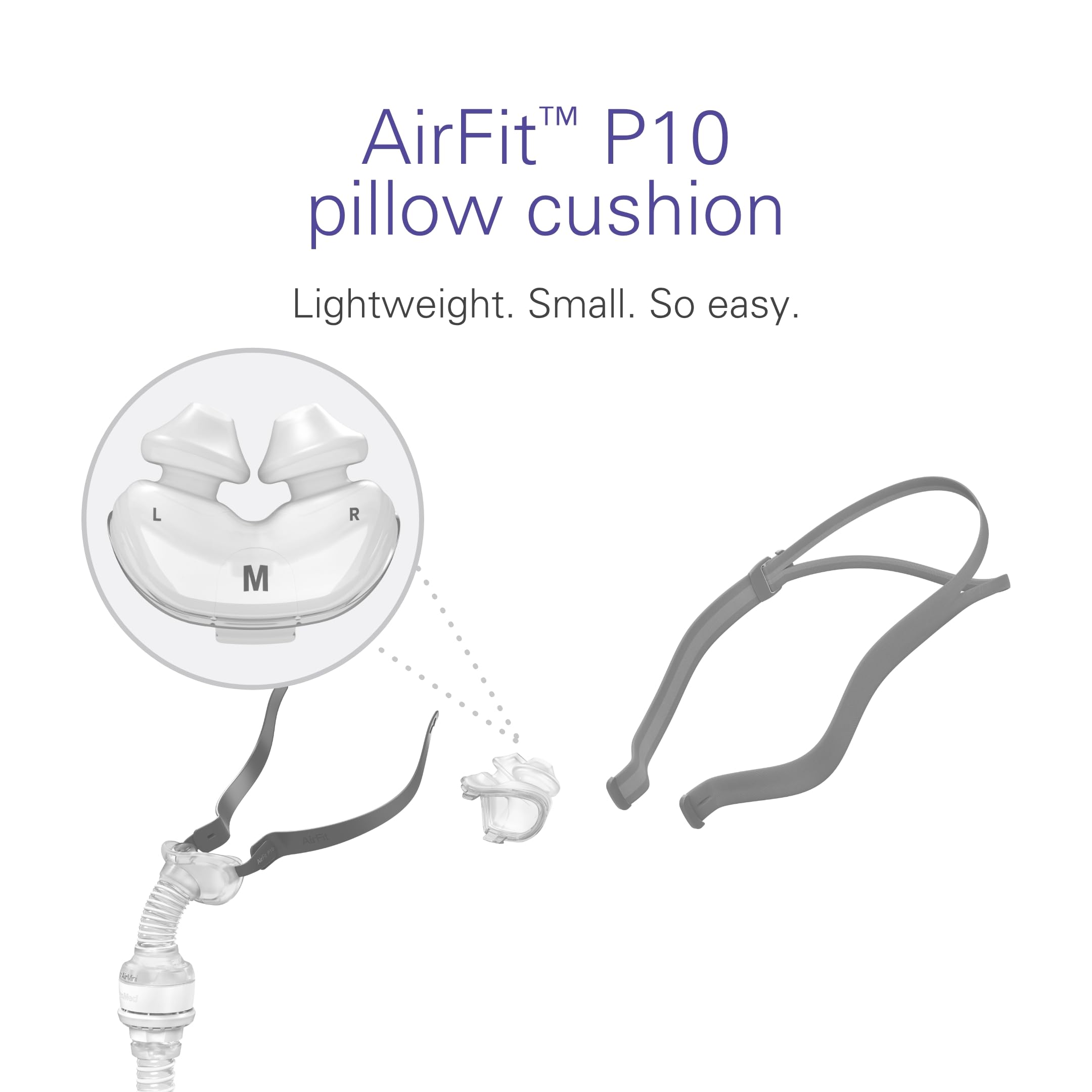 ResMed AirFit P10 Nasal Pillow Replacement Cushion - Medium ResMed buy supplements canada