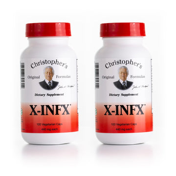 Christopher's Original Formulas X-INFX Formula, Natural Immune Support, 2 Pack, 100 Caps Each Christopher's Original Formulas buy supplements canada