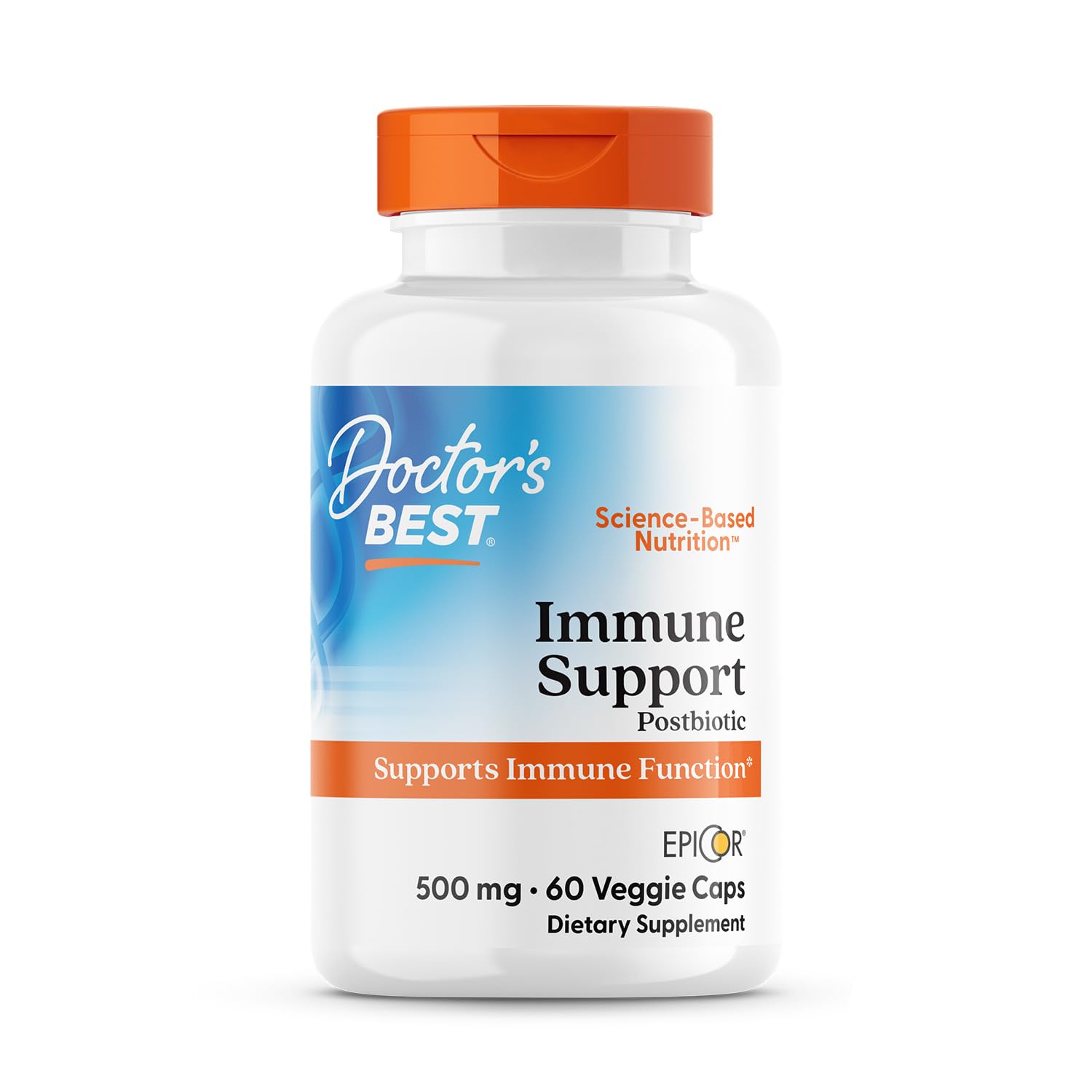 Doctors Best Immune Support Postbiotic, Supports Immune Function, Non-GMO, Gluten Free, Vegan 60 Veggie Caps Doctor's BEST buy supplements canada