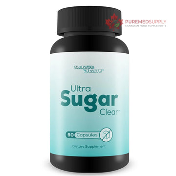 Ultra Sugar Clear - Our Best Blood Cleanse Detox Supplement - Bloodflow Support Supplement - Healthy Circulation Support Supplement - Sugar Balance Supplement - Sugar Health Blood Cleansing Formula True You Health buy supplements canada