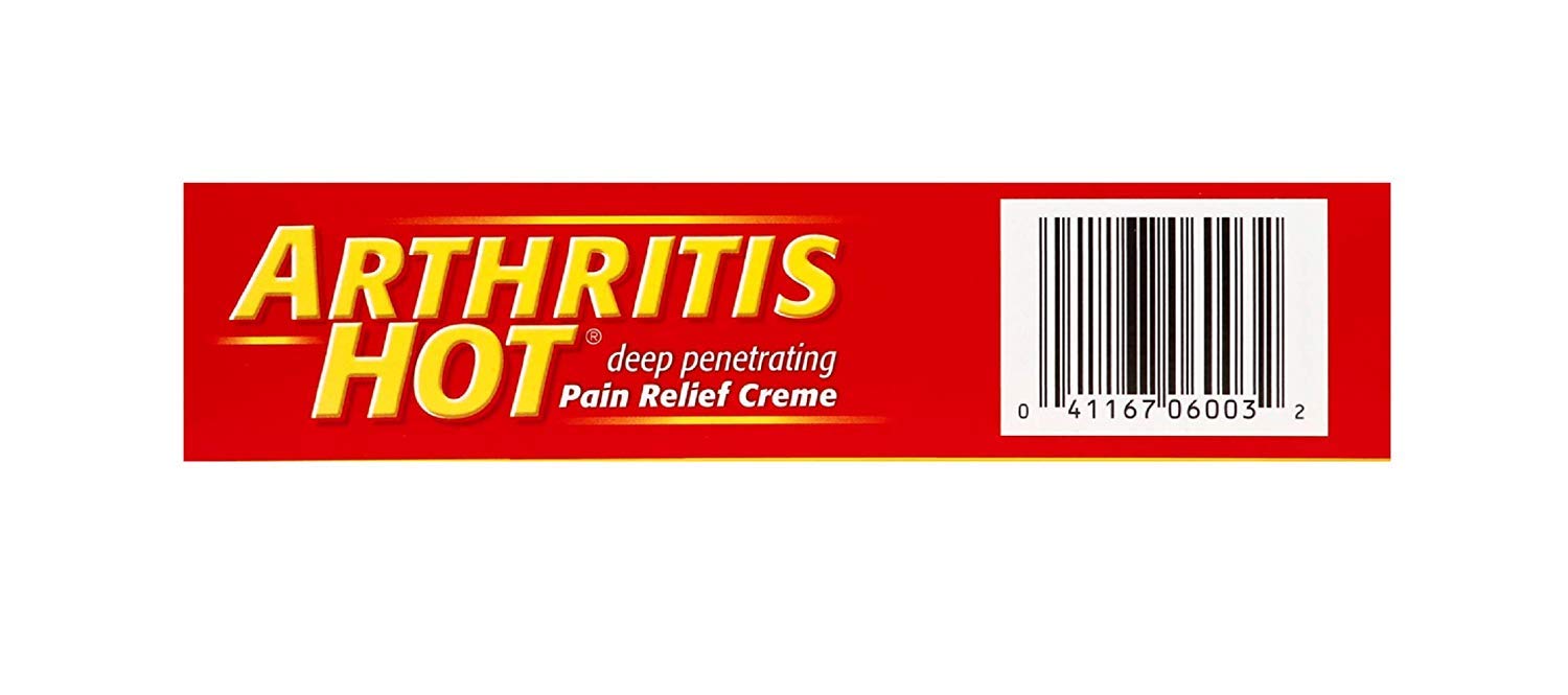 Arthritis Hot Pain Relief Creme-3, oz. Arthritis Hot buy supplements canada