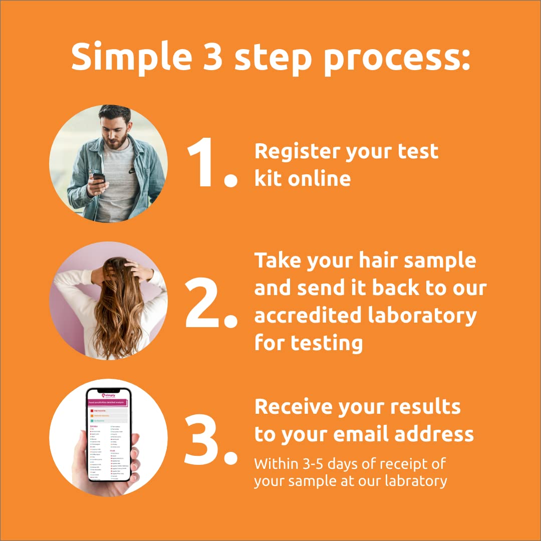 Simply Sensitivity Checks 900+ Items Food Sensitivity Test Kit for Adults – Foods & Non-Foods, Including Lactose, Gluten, Vitamins, Minerals, Gut Health & More – at-Home Food Intolerance Test Kit Simply Sensitivity Checks buy supplements canada