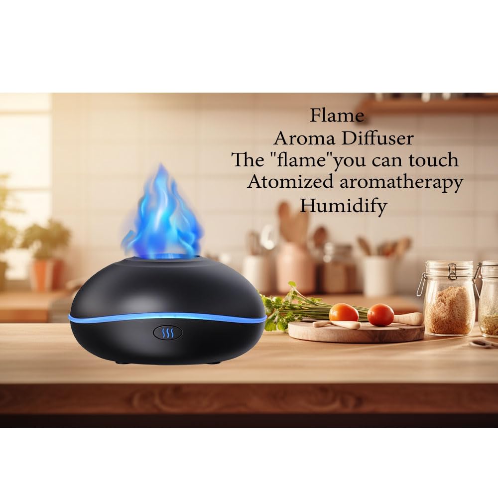 Lotnafee Colorful Flame Fire Diffuser Humidifier, Upgraded Scent Diffuser for Essential Oils Home,Office,Yoga Lotnafee buy supplements canada