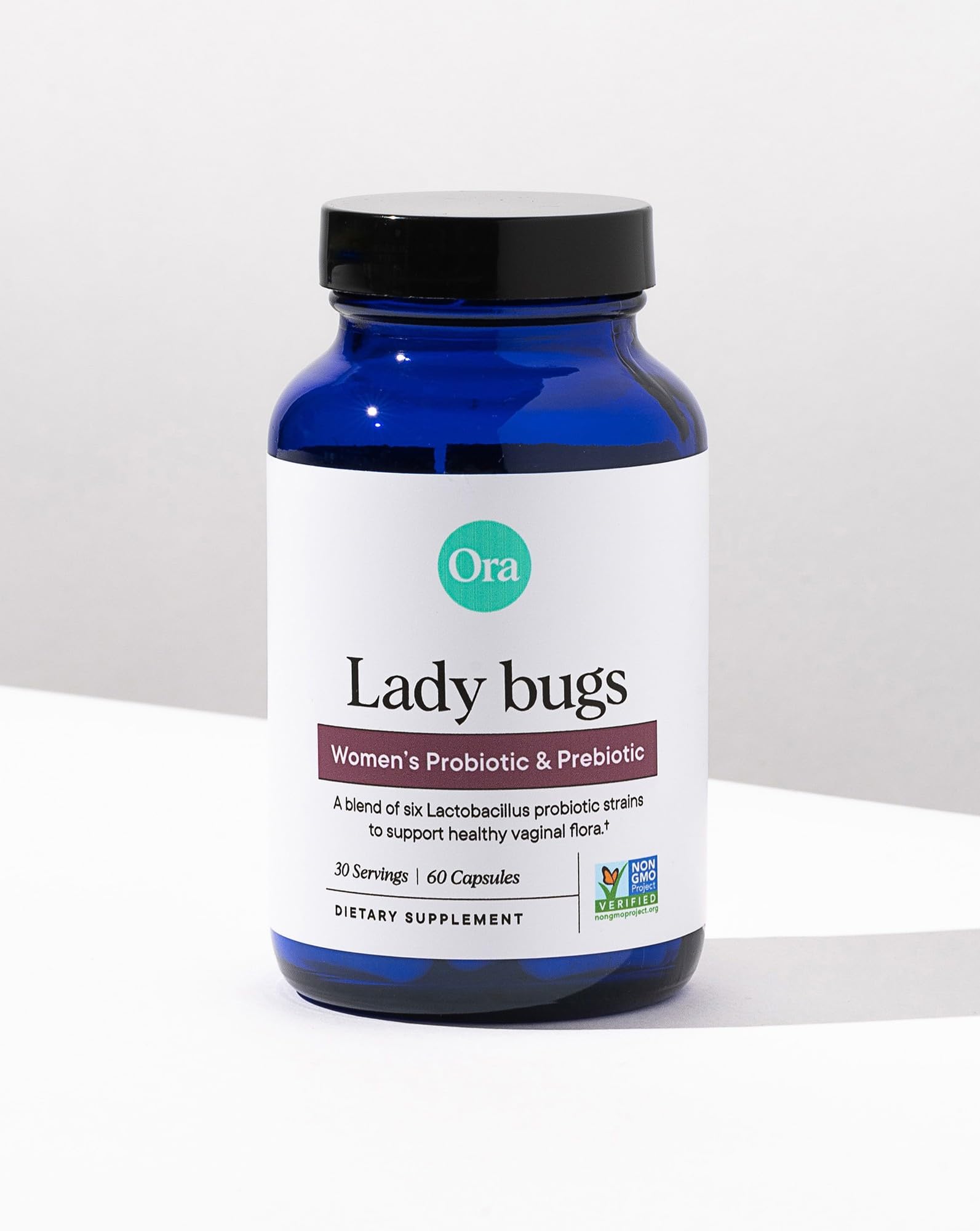 Ora Organic Prebiotics and Probiotics for Women - Lactobacillus for Vaginal and Urinary Tract Health, Contains 16 Billion CFU, 6 Strains - 1 Month Supply, 60 Vegan Probiotic Capsules Ora Organic buy supplements canada