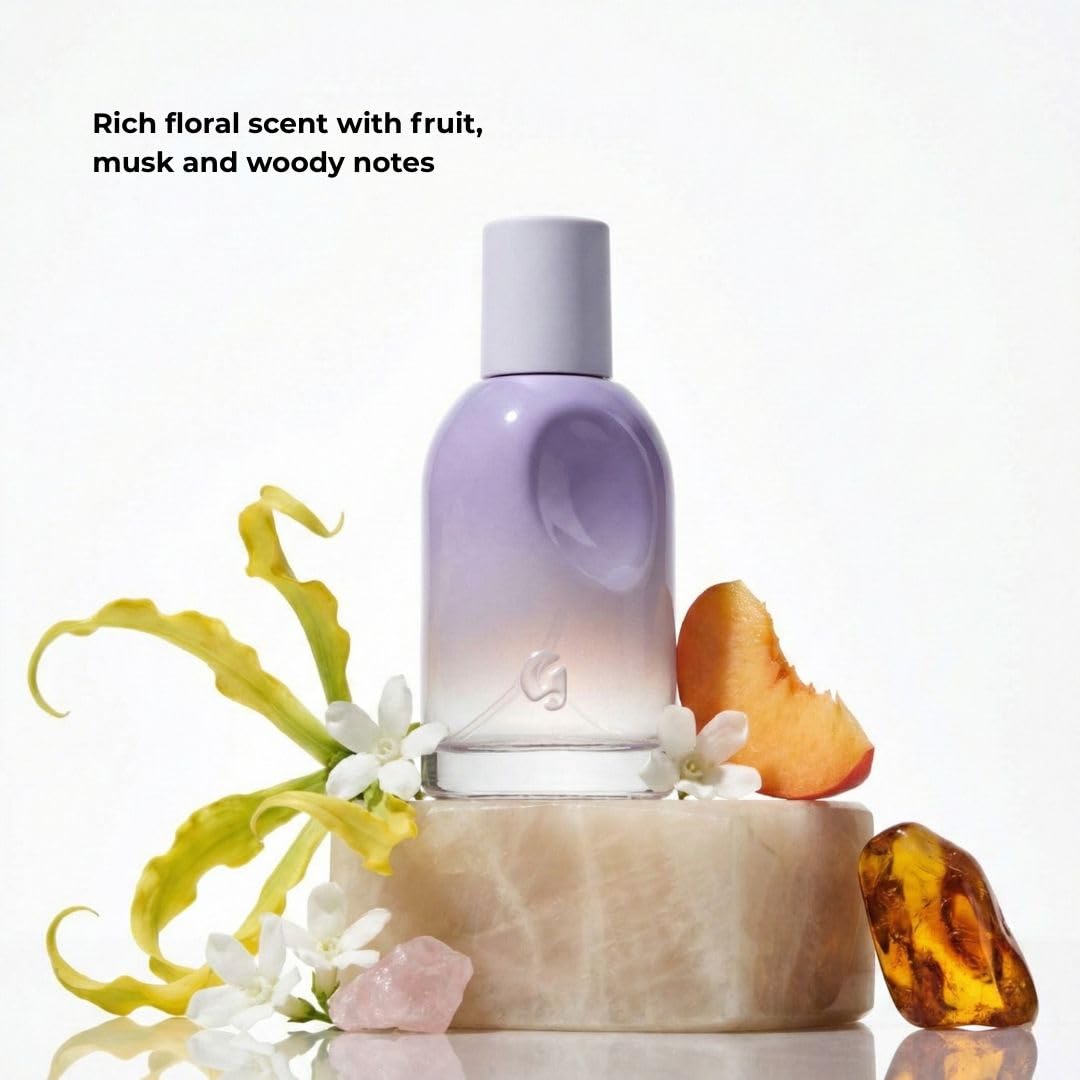 Glossier You Fleur Duo Perfume Gift Set: Fresh Floral Eau de Parfum with Ylang-Ylang, Apricot Skin & Ambrox Notes Glossier buy supplements canada