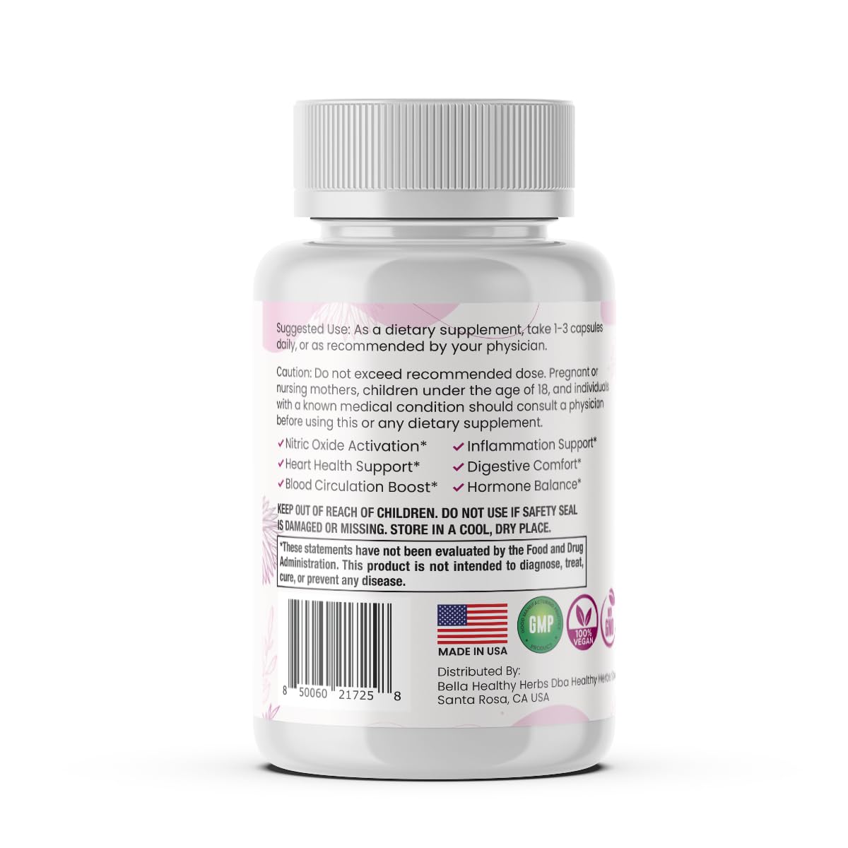 Healthy Herbs Wildcrafted Sea Moss Capsules | 1950mg BATCG-6 "Heart Complex Advanced Sea Moss Superblend | US-Made, Vegan, Non-GMO, Easy-Swallow (90 Capsules) Healthy Herbs buy supplements canada
