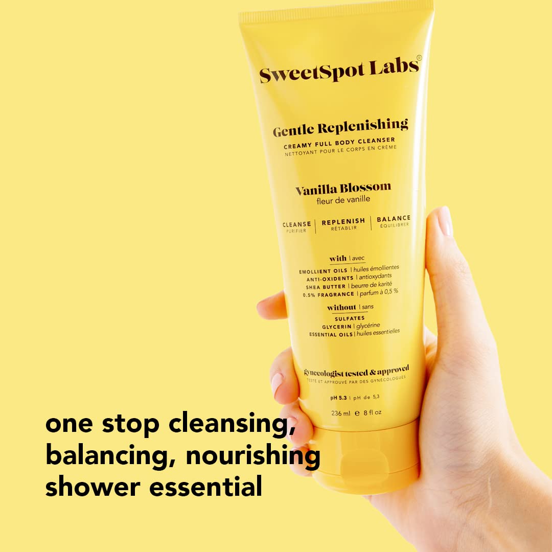 SweetSpot Labs Feminine Wash, Gentle Vanilla Blossom Scent, with Shea Butter and Aloe Vera, Sulfate Free SweetSpot Labs buy supplements canada