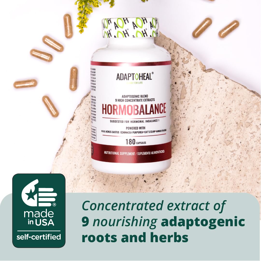 ADAPTOHEAL Hormobalance Adaptogens Supplement for Female Hormonal System Balance - Vitex ADAPTOHEAL buy supplements canada