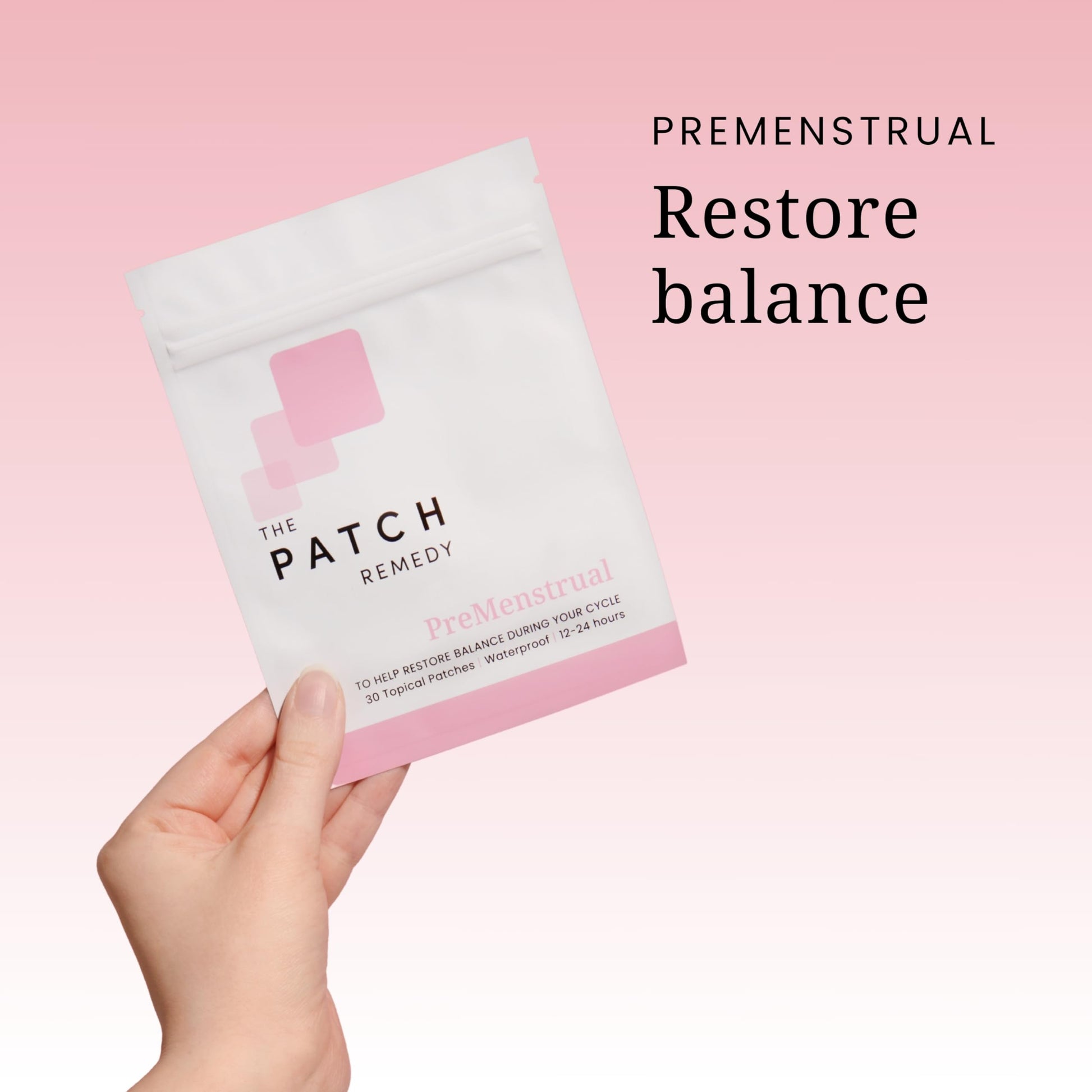 The Patch Remedy Period Patch & Iron Patches Kit - 30 PMS Menstrual Patches for Women with Vitex Chasteberry, Magnesium, Evening Primrose Oil, Dong Quai Extract, Curcumin, Vitamin B6 & E, Iron The Patch Remedy buy supplements canada