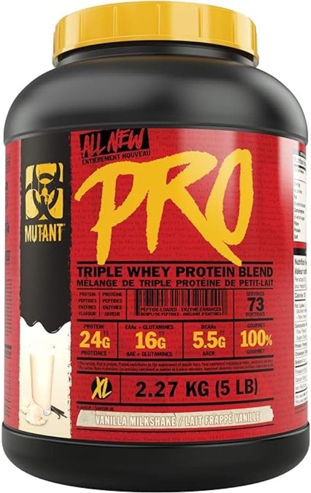 Mutant Pro – Triple Whey Protein Supplement – Time-Released for Enhanced Amino Acid Absorption Mutant buy supplements canada