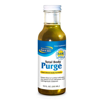 NORTH AMERICAN HERB & SPICE Total Body Purge - 12 fl. oz. - Raw Whole Body Formula - Builds Healthy & Nutritious Diet - Contains Natural Source Phenols, Vitamins, & Minerals - 12 Servings NORTH AMERICAN HERB & SPICE buy supplements canada