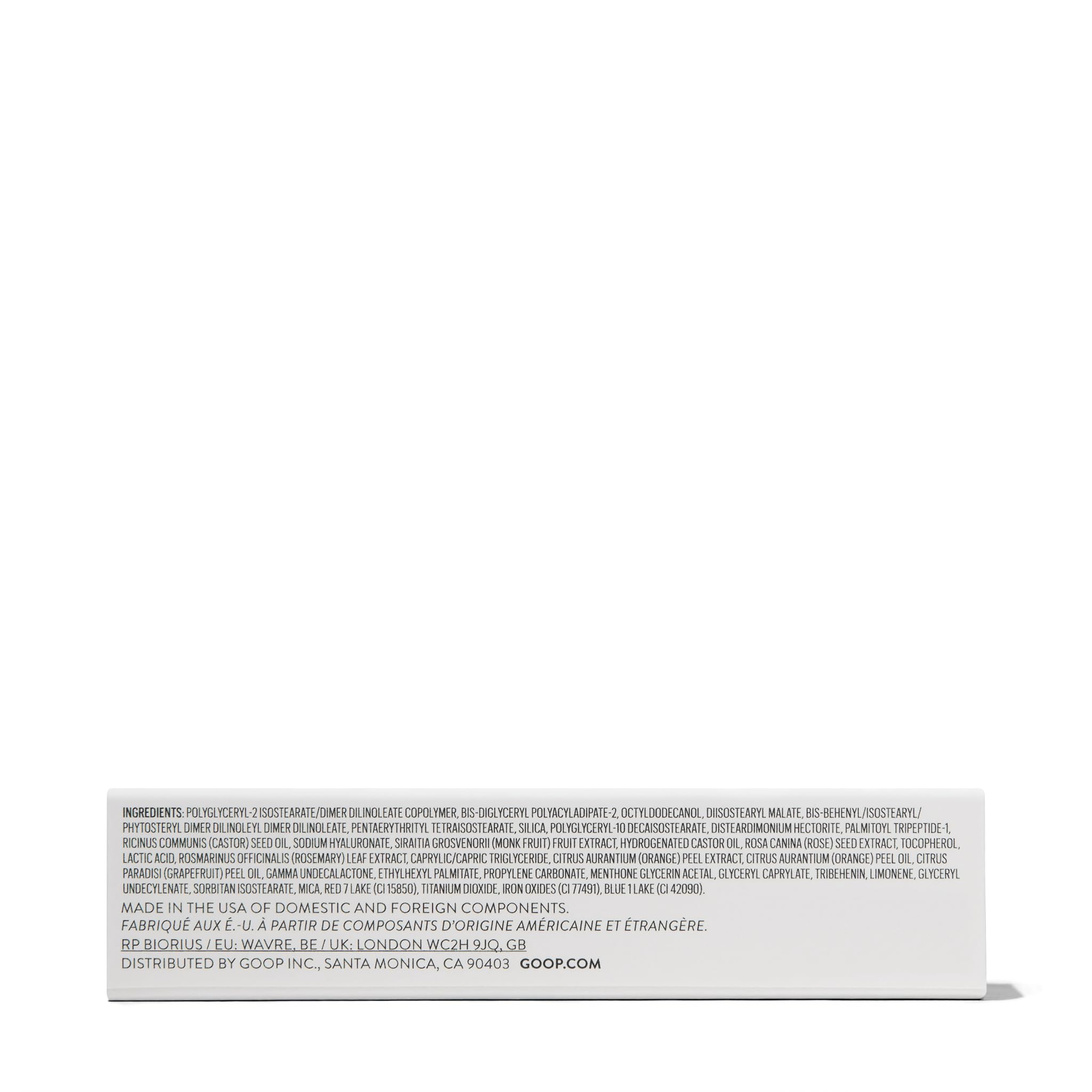 goop Beauty Hydra-Barrier Gel Gloss | Hydrating Lip Gloss to Moisturize & Plump Lips | Hyaluronic Acid & Vitamin E | Blossom - Sheer Petal Pink | 0.13 oz goop buy supplements canada