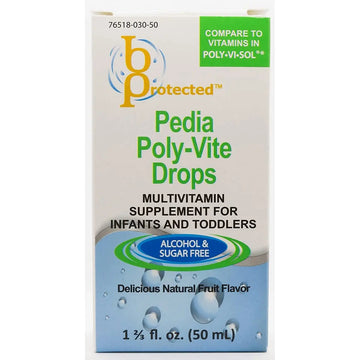 Pedia Poly-Vite Drops 1 2/3 fl Ounce Liquid B Protected buy supplements canada