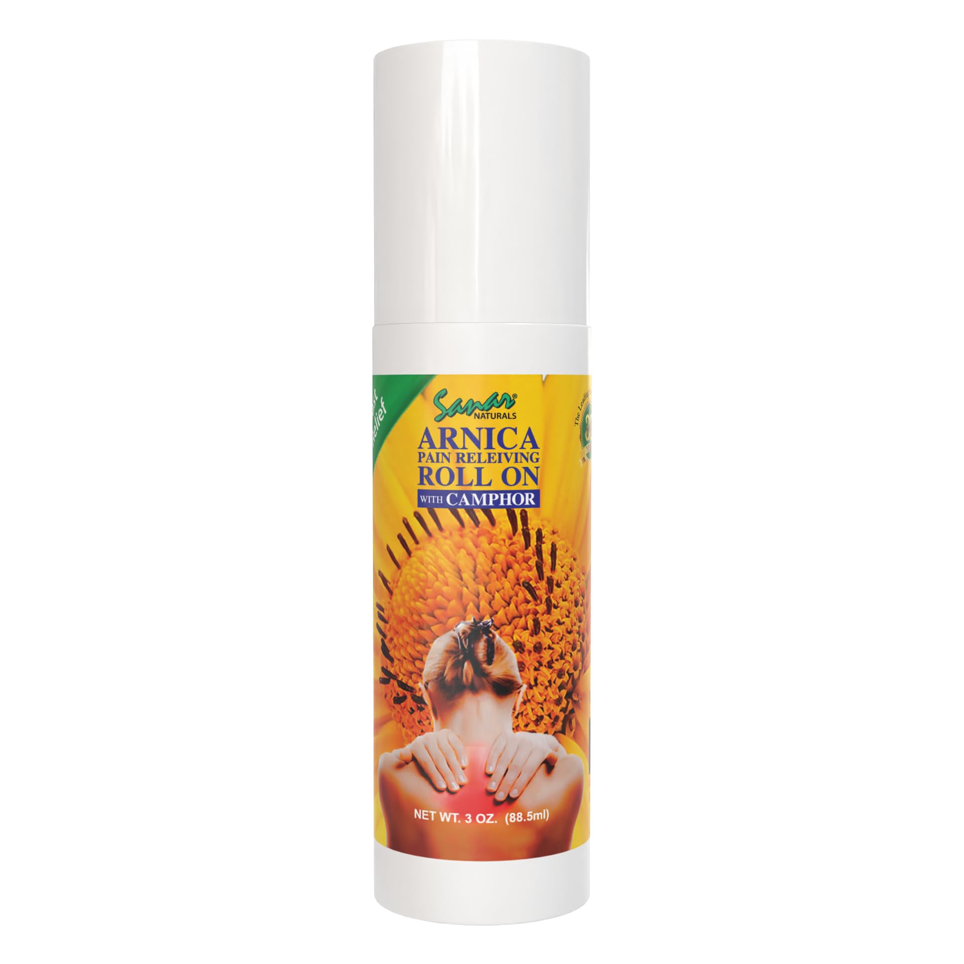 Sanar Naturals Arnica Roll On, 3 oz | Fast Acting Muscle Rub Relief & Joint Support | Soothing Topical Arnica Clear Gel for Post Workout and Daily Use | Non-Greasy, Travel Size Sanar Naturals buy supplements canada