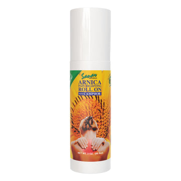 Sanar Naturals Arnica Roll On, 3 oz | Fast Acting Muscle Rub Relief & Joint Support | Soothing Topical Arnica Clear Gel for Post Workout and Daily Use | Non-Greasy, Travel Size Sanar Naturals buy supplements canada