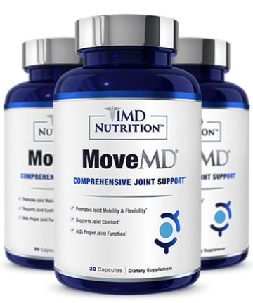 1MD Nutrition MoveMD - Joint Health Supplement - Doctor Formulated | with Collagen, Astaxanthin, and More | 30 Capsules (3-Pack) 1MD Nutrition buy supplements canada