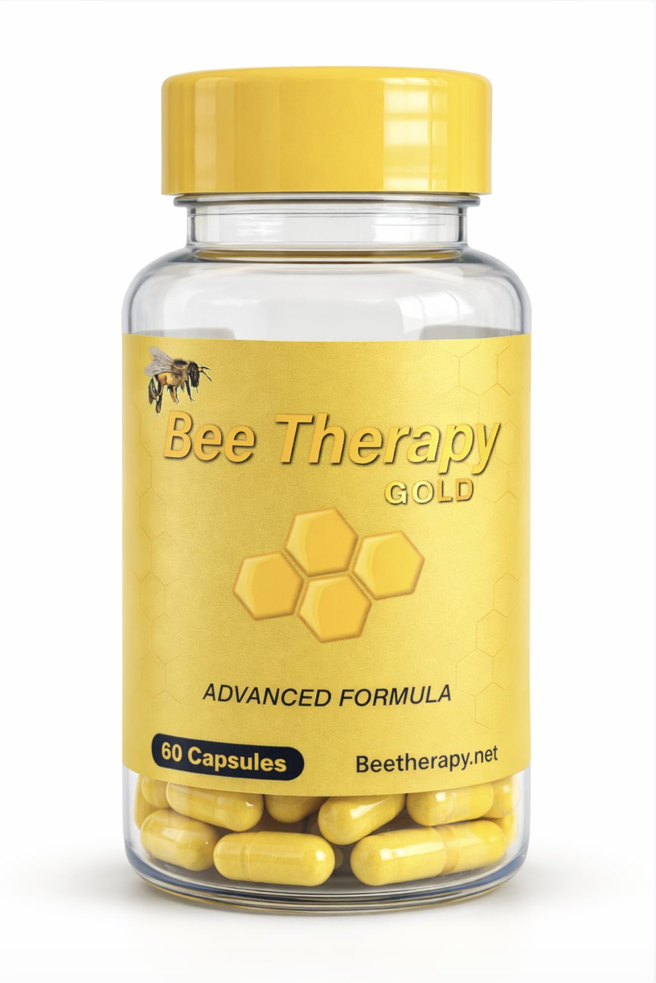 Natural Supplement - Bee Therapy Gold Venom Apitoxin Manuka Honey - Supports Inflammation & Mobility - Neck and Backache - Supports Joints & Muscles- Sprains, Bruises and Strains - Pack 1 60 Capsules Aus Healthcare buy supplements canada