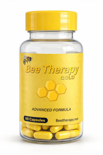 Natural Supplement - Bee Therapy Gold Venom Apitoxin Manuka Honey - Supports Inflammation & Mobility - Neck and Backache - Supports Joints & Muscles- Sprains, Bruises and Strains - Pack 1 60 Capsules Aus Healthcare buy supplements canada