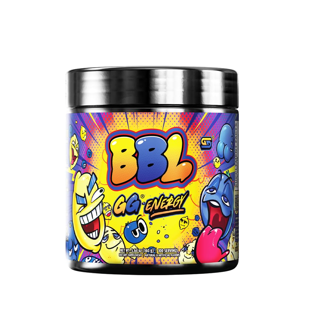 Gamer Supps GG Energy - BBL by Clooless (100 Servings) - Keto Friendly Gaming Energy and Nootropic Blend, Sugar Free + Organic Caffeine + Vitamins + Immune Support, Powder Drink Gamer Supps buy supplements canada
